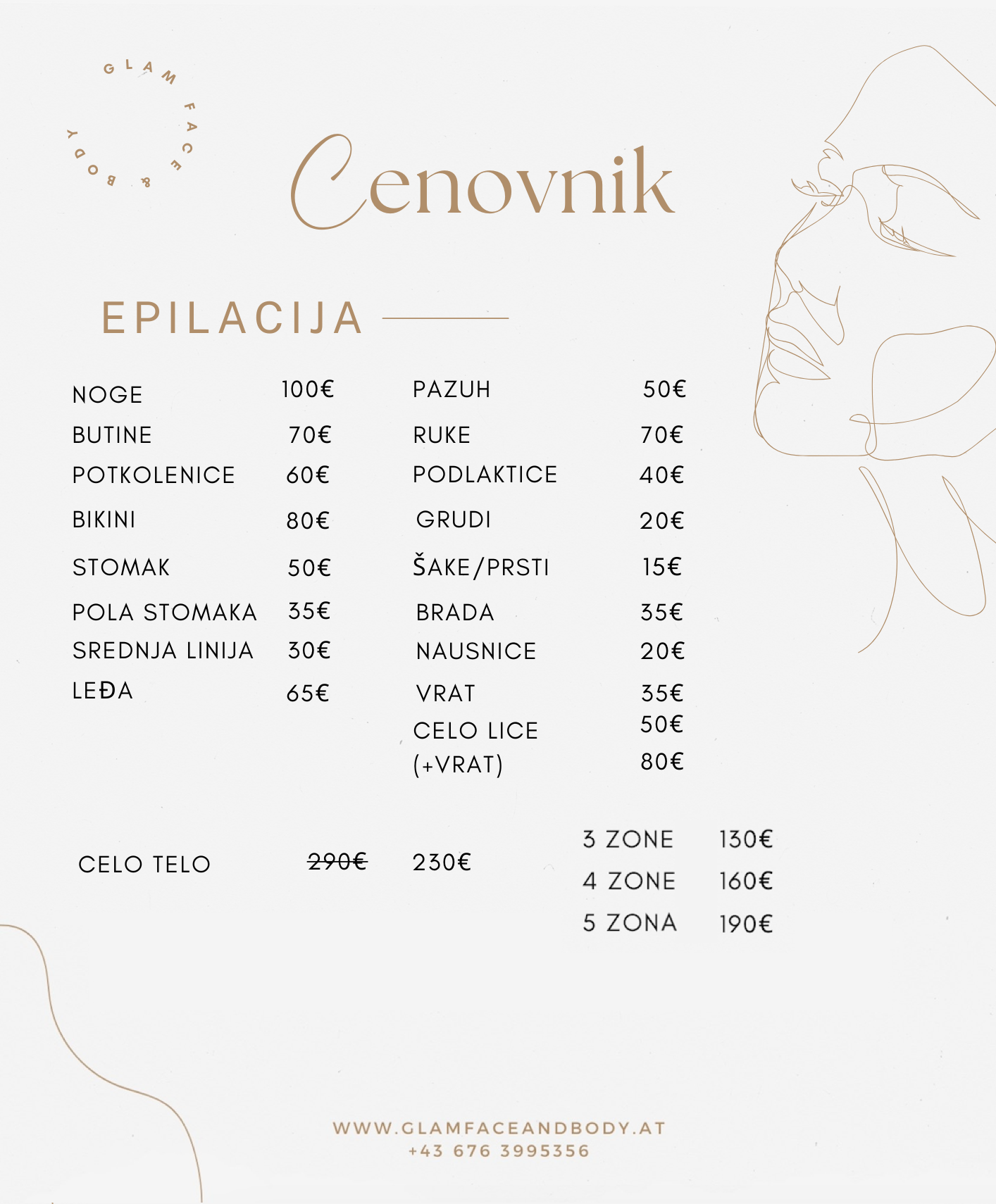 Price list